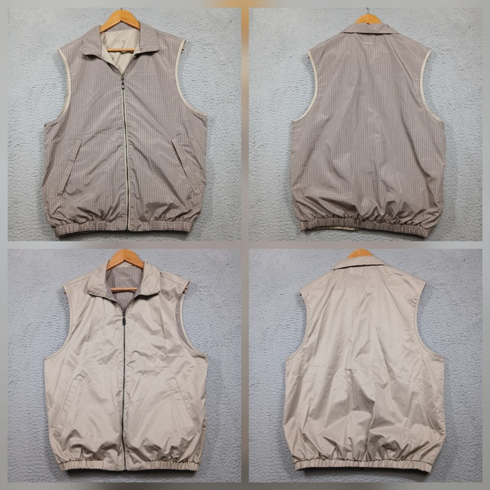 Ping Reversible Beige/Tan Men's Vest
